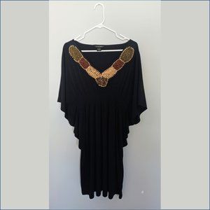 Sunny Taylor - Knee Length Black Dress - L